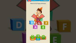 IQ boost level number 142 IQ boost gaming with the kid happy birthday games [upl. by Margaret36]