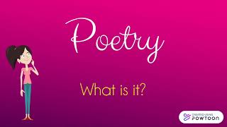 What is Poetry  Introduction to Poetry [upl. by Darrell866]