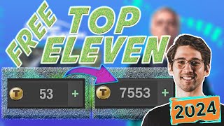 Top Eleven Hile 2024  Top Eleven Token Hilesi  Bedava  Kanıtlı  Türkçe  Gerçek [upl. by Carolynne]