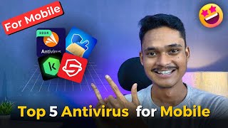 Top 5 best antivirus for Smartphone  Best antivirus App for iPhone amp Android [upl. by Naxela695]