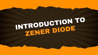 Introduction to zener diode  Analog Electronics1 Lecture41  Brainbox [upl. by Harbison800]