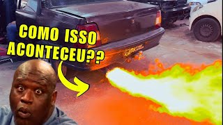 FIZEMOS BACKFIRE NO MONZA 🔥 [upl. by Andrel]