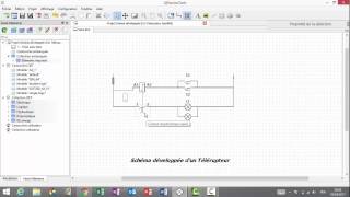 Montage dun Télérupteur  schéma développé QElectro Tech [upl. by Annia685]