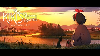 Kikis Delivery Service  Soaring and Im Gonna Fly 1998 [upl. by Seravart905]