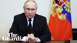 Putin tells Russians Ukraine linked to attack on Moscow concert hall without evidence [upl. by Ramirol685]