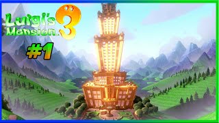 Luigis Mansion 3 Revisit  Ep 1 quotHaunted Invitequot [upl. by Xino]