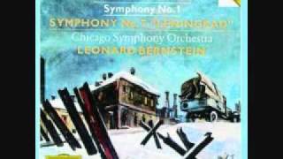 Shostakovich 7Ending Chicago Symphony OrchestraLeonard Bernstein [upl. by Kreegar]