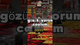 Nası gözüküyorum çok coolum chris1545 edit minecraft [upl. by Guyer]