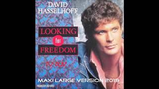 David Hasselhoff Looking for Freedom Large Version 2019 Dj Oliv [upl. by Davies711]