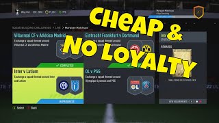 FUT 22  SBC  Inter v Latium  Marquee Matchups  Cheap amp No Loyalty [upl. by Arabel]