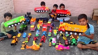 toy helicopter ka video jcb dumper tractor train total 500 dollar investmenty Cartoon TV is live [upl. by Bonnes]