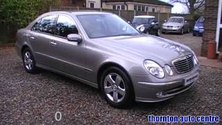 2002 Mercedes E270 CDI 27 Avantgarde Diesel Auto [upl. by Kissee]