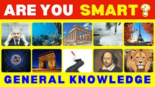 How Smart Are You 😏 50 🧠 General Knowledge Questions 📚🤓 [upl. by Ettennahs]