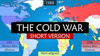 The Cold War  Summary on a Map [upl. by Goodden]