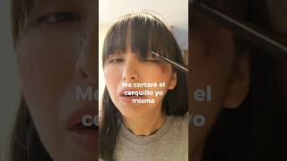 Mi flequillo crece muy rápido vlog flequillo haircut [upl. by Ynattib222]