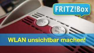 Fritzbox  WLAN verstecken [upl. by Areikahs]