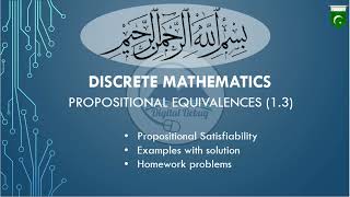 Proposition Satisfiability Solution of satisfiable proposition 13 اردو  हिंदी [upl. by Aihsitan]