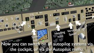 Boeing 777200ER Autopilot basics  FlightGear HowTo 18 [upl. by Icat]