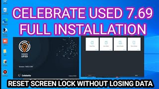 CELEBRATE USED 769 FULL INSTALLATION RESET SCREEN LOCK WITHOUT LOSING DATA [upl. by Bordiuk]