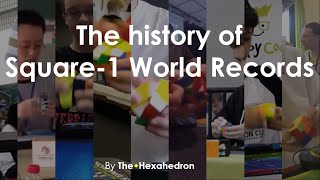 The history of Square1 World Records 20032019 [upl. by Brianna]