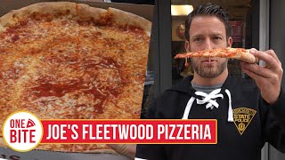 Barstool Pizza Review  Joes Fleetwood Pizzeria Mount Vernon NY [upl. by Yelad24]