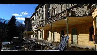 Sanatorio del Gottardo Spukhaus Geisterhaus Sanatorium Tessin Klinik HD [upl. by Hughett]