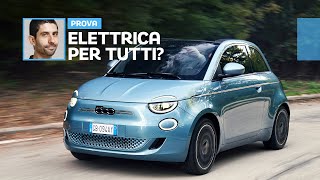 Fiat 500 elettrica l’abbiamo provata per capire chi se la può “permettere” [upl. by Auohc]