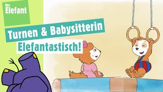 Bobo geht zum Kinderturnen amp Bobo und seine Babysitterin  Der Elefant  WDR [upl. by Kamal]