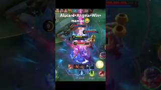 AlucardangelaWinManiac🤣 alucard mobilelegends youtubeshorts maniac [upl. by Aprilette863]