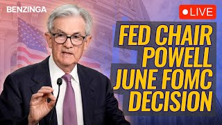 🔴WATCH LIVE Jerome Powell Speaks FOMC Press Conference  June 12th 2024 [upl. by Woodberry784]