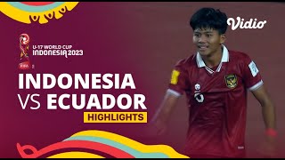 Indonesia vs Ecuador  Game Highlights  FIFA U17 World Cup 2023 [upl. by Toffey]