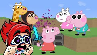 Peppa Pig en Minecraft La Película  Luky REACCIONA a sequence [upl. by Igal]