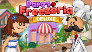 Lets Play Papas Freezeria [upl. by Ymiaj]