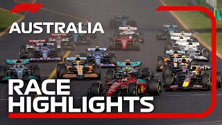 Race Highlights  2022 Australian Grand Prix [upl. by Anelah690]