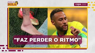 TORNOZELO de NEYMAR Inchaço ATRAPALHA treinos e faz perder RITMO alerta CASAGRANDE [upl. by Jodee]