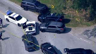 Highspeed chase ends in deadly shooting in Coweta County [upl. by Brena262]