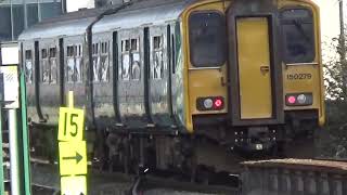 Cardiff Central train station train going to Merthyr Tydfil [upl. by Aekahs]