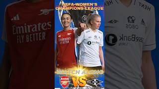 ARSENAL WOMEN VS ROSENBORG WOMEN  HOME CL MATCH  WATCH ALONG SAT 7TH  715PM LIVE 730pm KO [upl. by Issim]