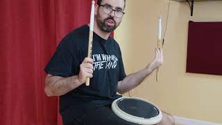 Pro Drummer tests a Donner Practice Pad [upl. by Hoenack845]