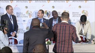 Africités Signature de conventions et mémorandums dentente sur le renforcement des capacités [upl. by Clementius]