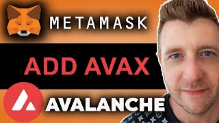 How to Add Avalanche AVAX to Metamask Wallet [upl. by Beau985]