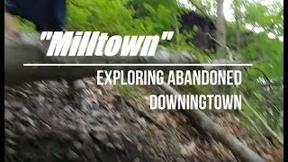 quotMilltownquot  Exploring Downingtown Trestle Bridge and abandoned Mill [upl. by Nekcarb]