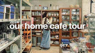 our home coffee bar tour 2024 retro aesthetic [upl. by Hirza]