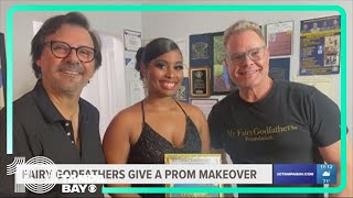 My Fairy Godfathers surprise high school student with prom makeover [upl. by Llirrem]