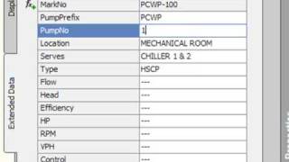 AutoCAD MEP 2010  Schedules  Property Set Definitions  Part 2 of 4 [upl. by Inafit530]