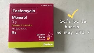 Fosfomycin for UTI SAFE BA PAANO Philippines [upl. by Sosthenna]