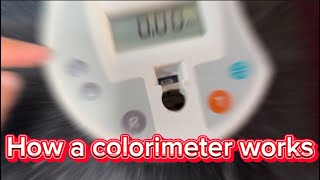 HOW DOES A COLORIMETER WORK A CHEMISTRY TEACHER’S GUIDE [upl. by Auroora414]