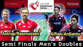 AstrupRasmussen  DEN Vs AlfianAdrianto  INA  Semi Finals  MD  Denmark Open 2024 [upl. by Eiveneg255]