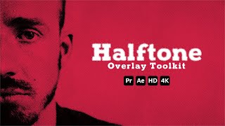 Halftone Overlays AE Tutorial [upl. by Lokkin]