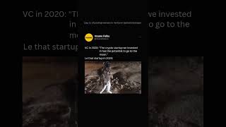 When Crypto Startup Dream Hit the Ground Startup Memes shorts memes [upl. by Ornstead]